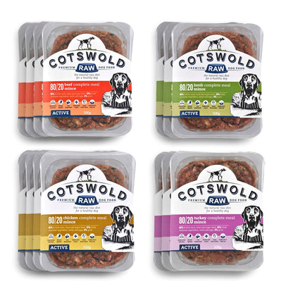 Raw Dog Food Active 80/20 Mince 7kg
