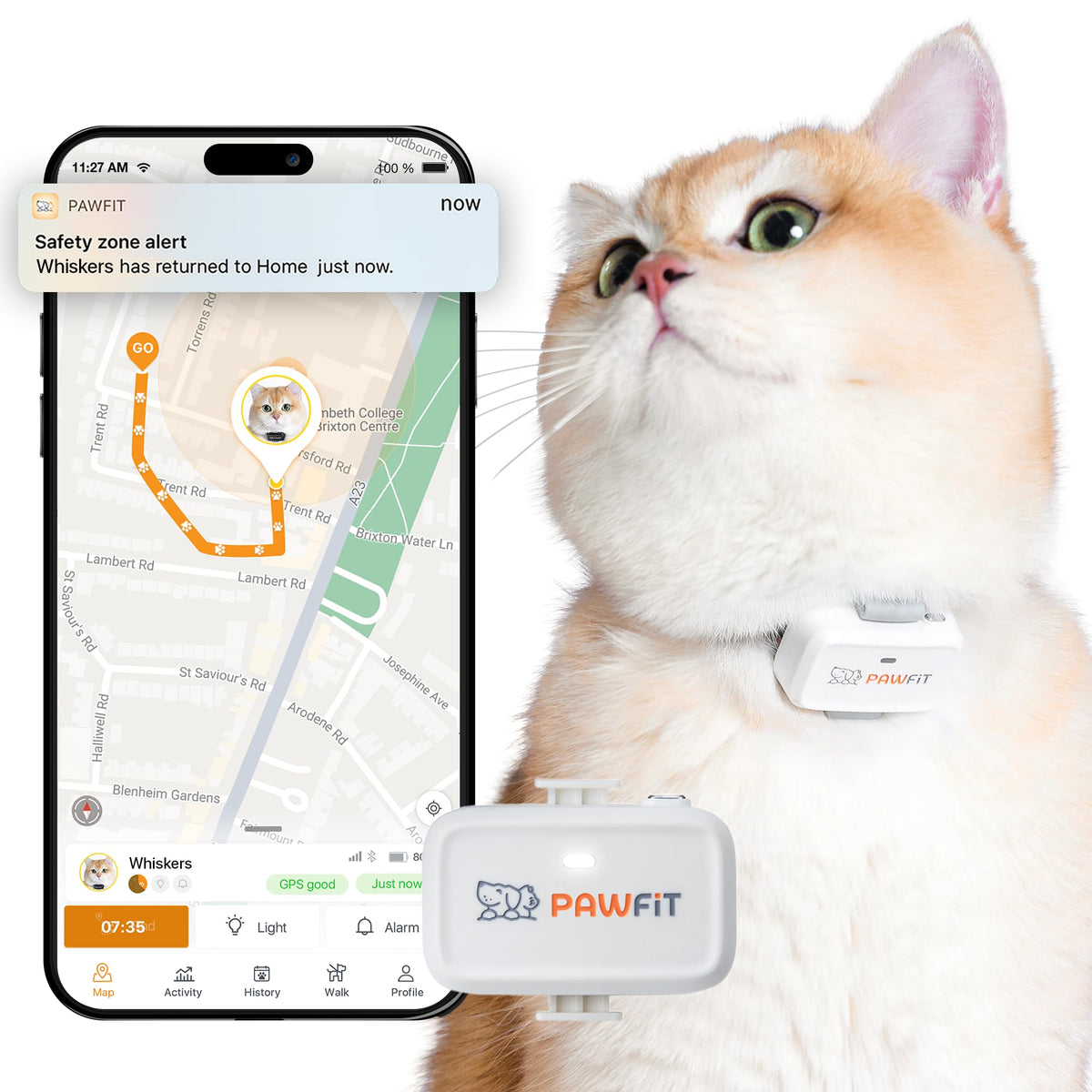 Pawfit Lite 4G GPS Cat Tracker