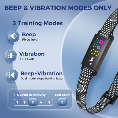 No Shock Anti Bark Collar for Dogs