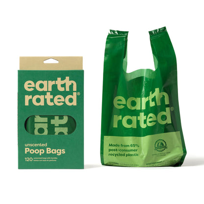 Dog Poop Bags with Tie Handles 105 Count