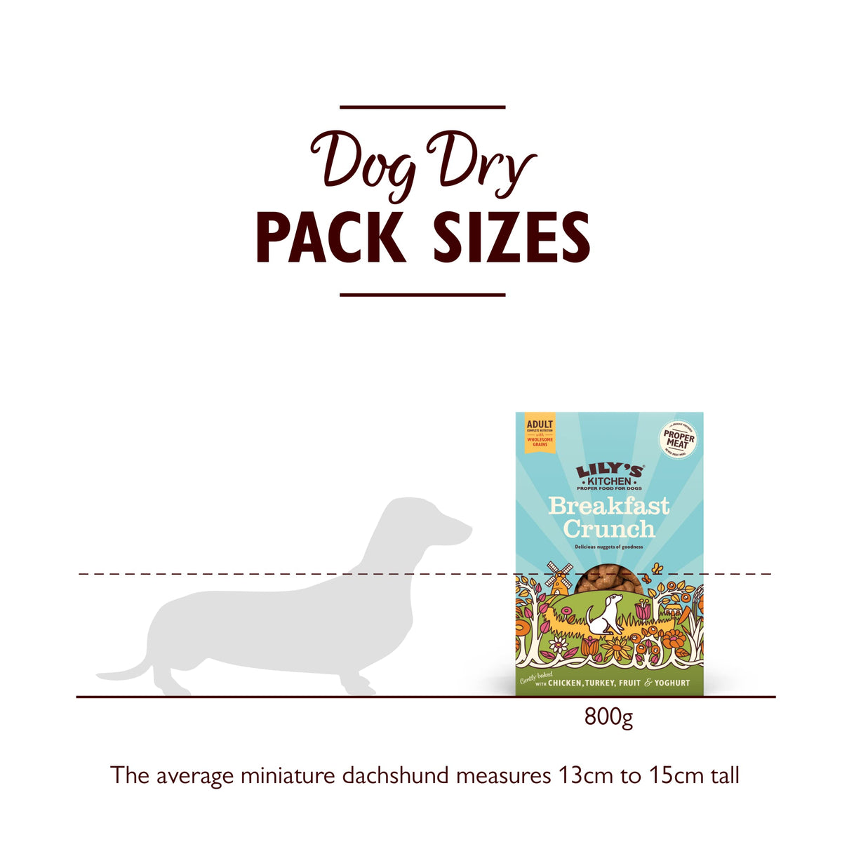 Lily's Kitchen Bedtime Biscuits - Complete Natural Dog Treats (8 x 80g)