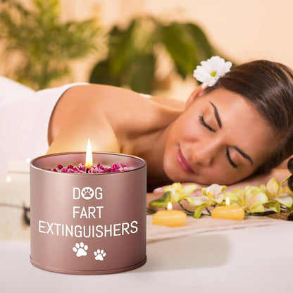 PRSTENLY Dog Lovers Gifts for Women, 9OZ Scented Candles