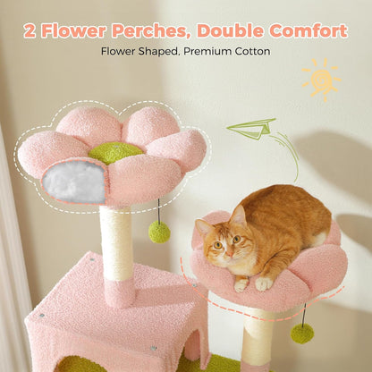 184cm Tall Cat Tree Tower for Large Cats