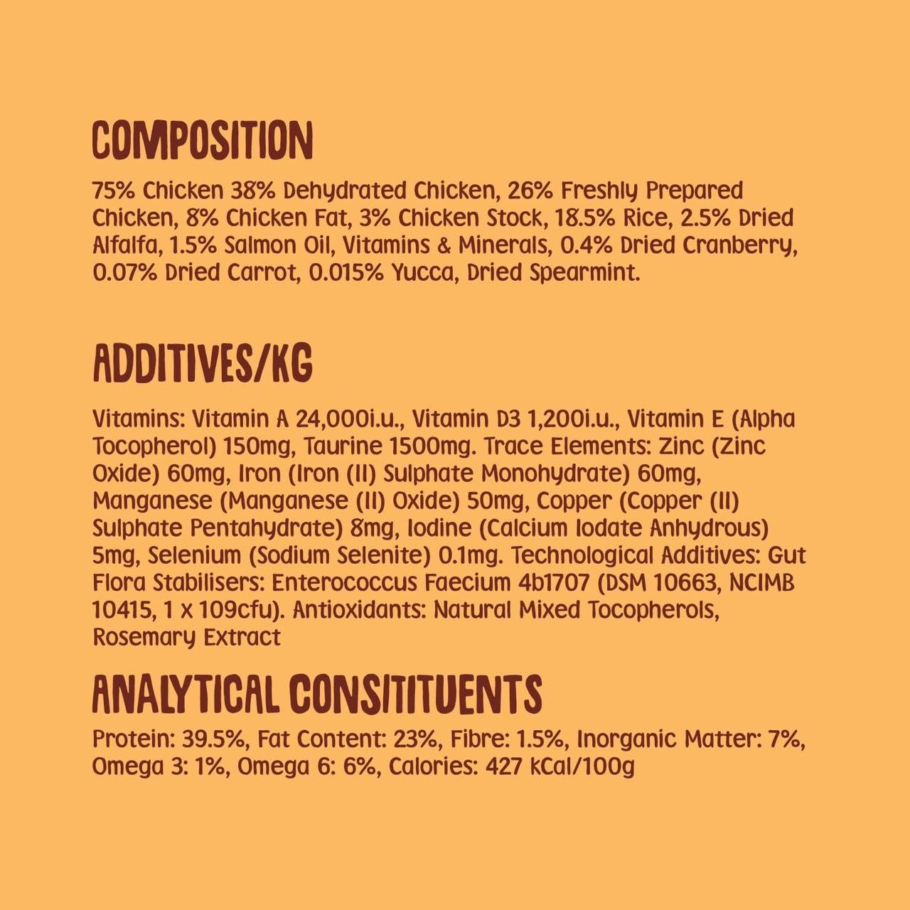 Scrumbles All Natural Dry Cat Food With 75% Chicken and Fresh Salmon, High Protein Food for Adults And Seniors