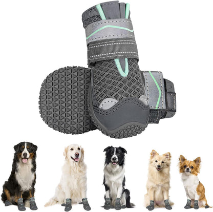 Breathable Dog Boots Paw Protector 2pcs