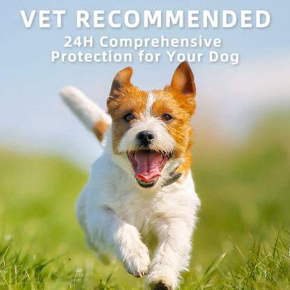 Natural Spot On Flea & Tick Treatment for Medium Dogs 3 Pipettes