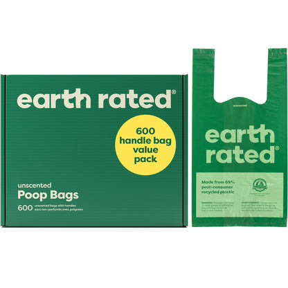 Dog Poop Bags with Tie Handles 105 Count