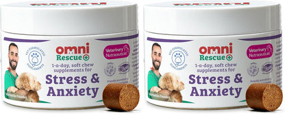 Omni Dog Daily Calming Supplement – Vet-approved and Hypoallergenic Chews
