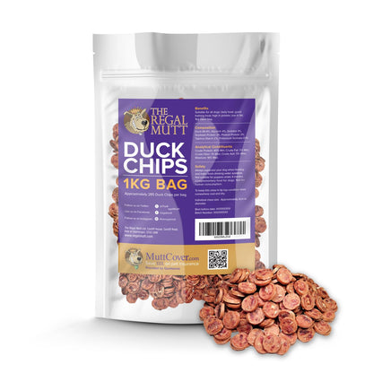 Chewy Duck Fillets 1kg Bag