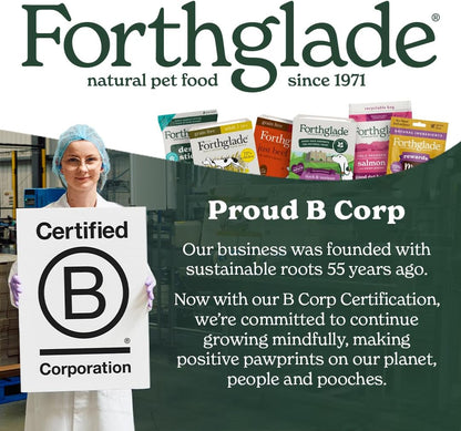 Forthglade Dry Dog Food, Lightly Baked, (6kg), Hypoallergenic and Grain Free Dog Food, Adult 1 Year +, Chicken With Sweet Potato, Complete and Balanced Meal, 50% Single Source Protein