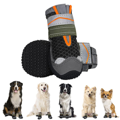 Breathable Dog Boots Paw Protector 2pcs
