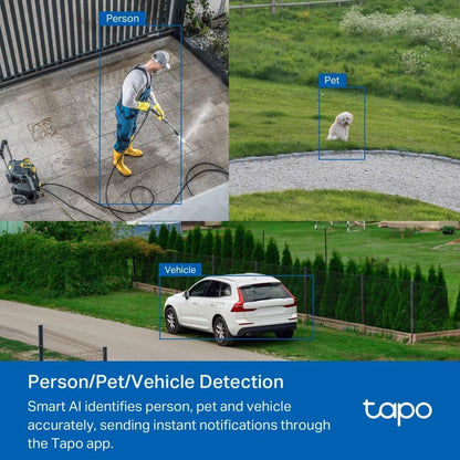 Pan/Tilt Smart Outdoor Security Camera
