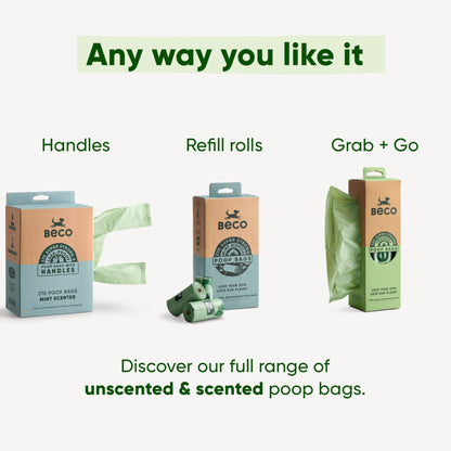 Strong Large Dog Poop Bags Rolls