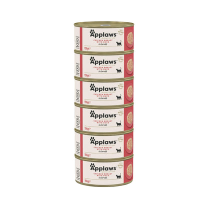 Natural Wet Cat Food Chicken in Jelly 24 x 70g Tins