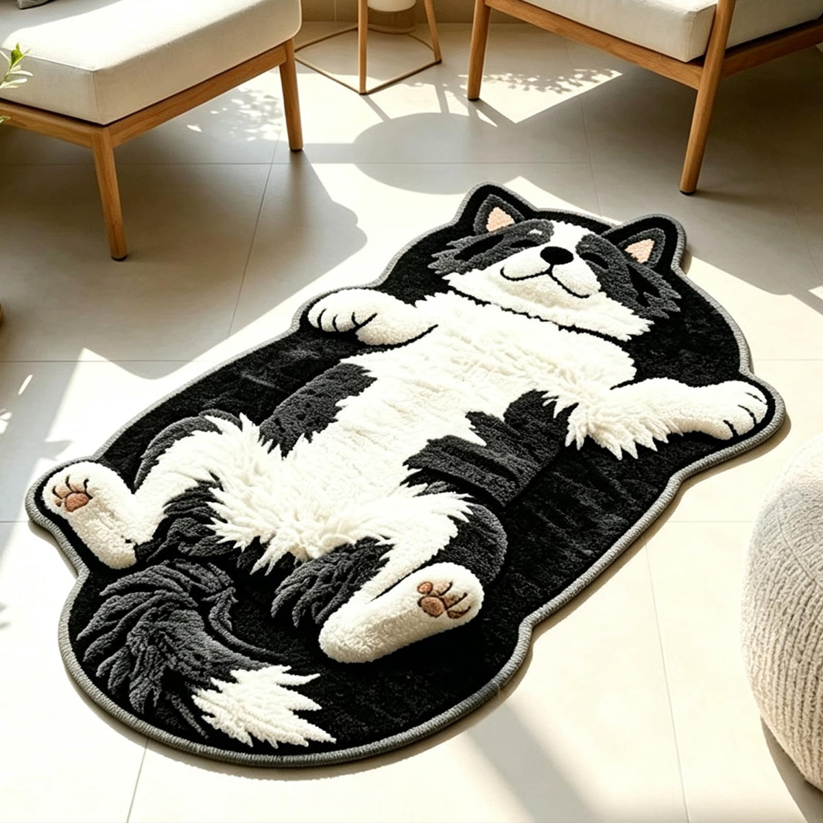 3D Cat Plush Rug