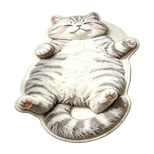 3D Cat Plush Rug