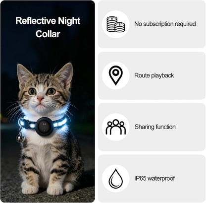 2-in-1 Cat & Dog Tracker Collar
