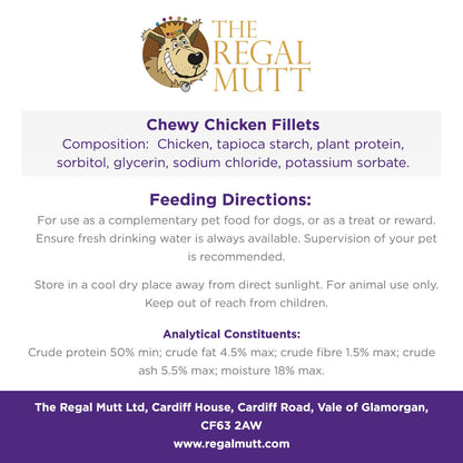 Chewy Duck Fillets 1kg Bag