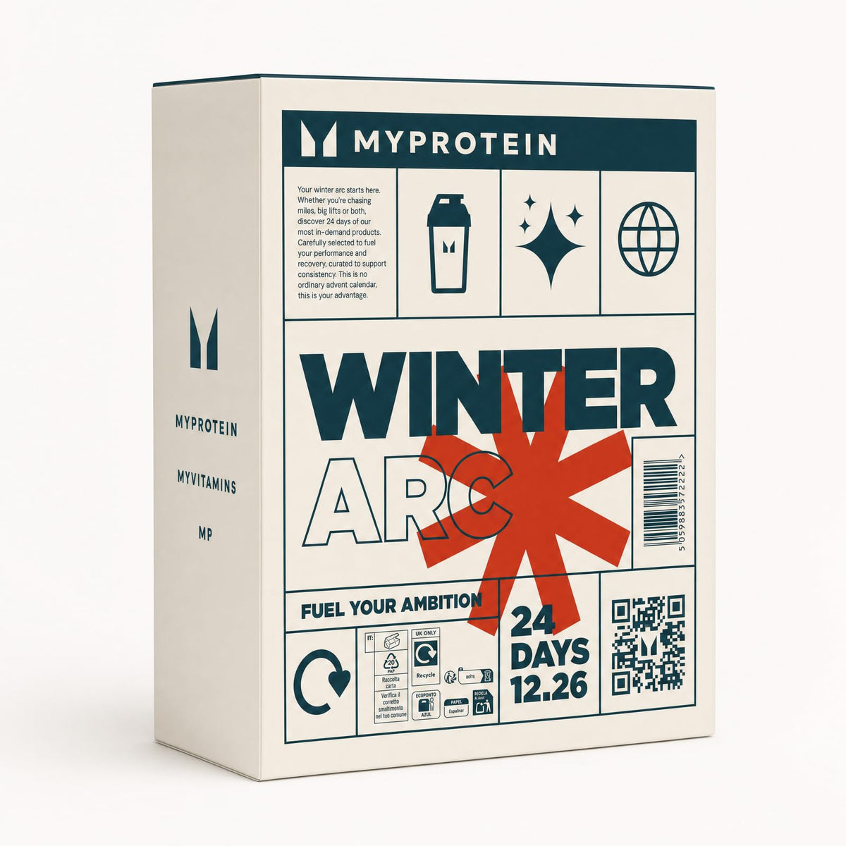 Myprotein Chocolate Protein Advent Calendar - 24 Days - 182g