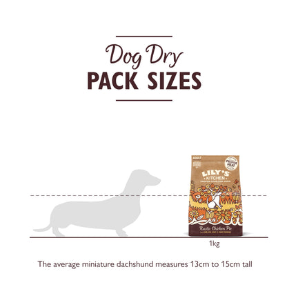 Natural Adult Dry Dog Food Beef Stew with Ancient Grains 1kg