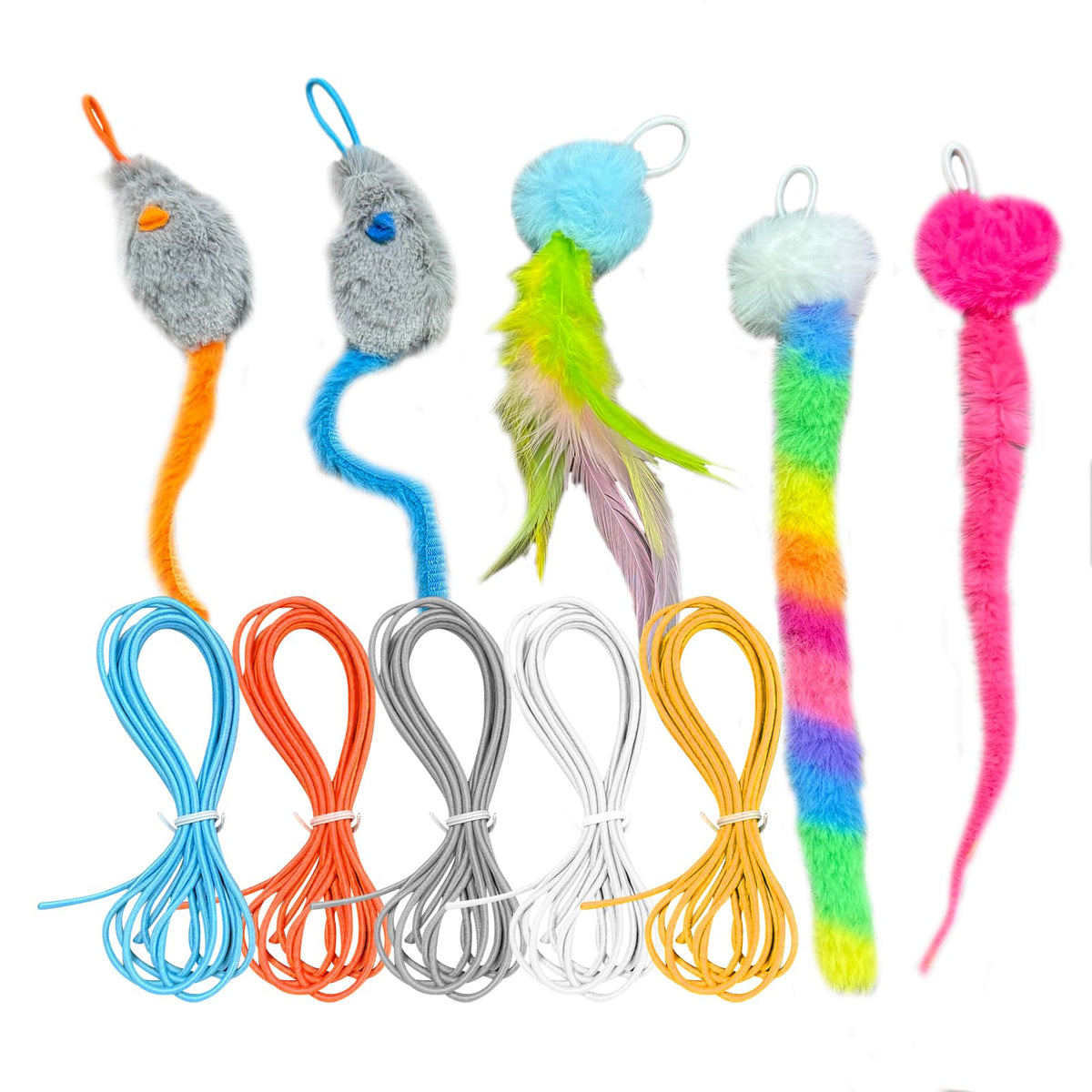 Interactive Cat Toy, Electric Cat Teaser, Door Clip, 2 Motion Modes,grey