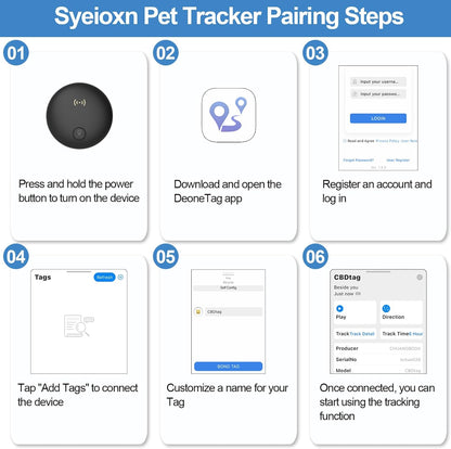 2-in-1 Cat & Dog Tracker Collar