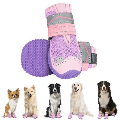 Breathable Dog Boots Paw Protector 2pcs