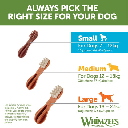 Variety Box Dental Dog Chews Small Size 56 Pieces