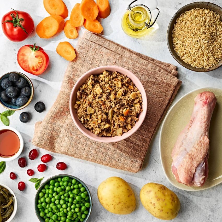 Naturo Adult Mini For Smaller Breeds Variety Pack 48 × 150g Pouches With Buddy's Dog Brush