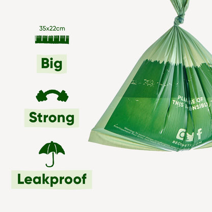 Strong Large Dog Poop Bags Rolls