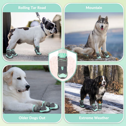 Breathable Dog Boots Paw Protector 2pcs