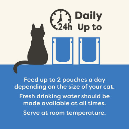 Natural Wet Cat Food Chicken Selection in Broth 12 x 70g Pouches