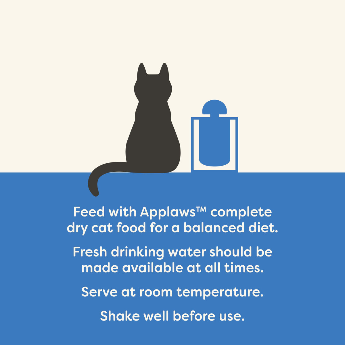 Applaws Natural Cat Food Toppers, Fish Bone Broth Pouches - 4 x 85g