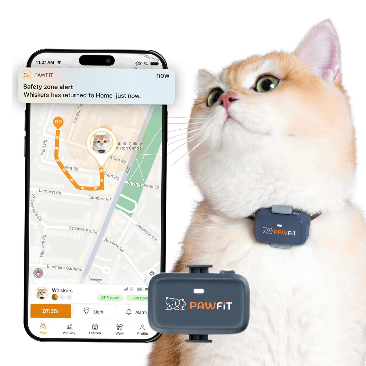 Pawfit Lite 4G GPS Cat Tracker