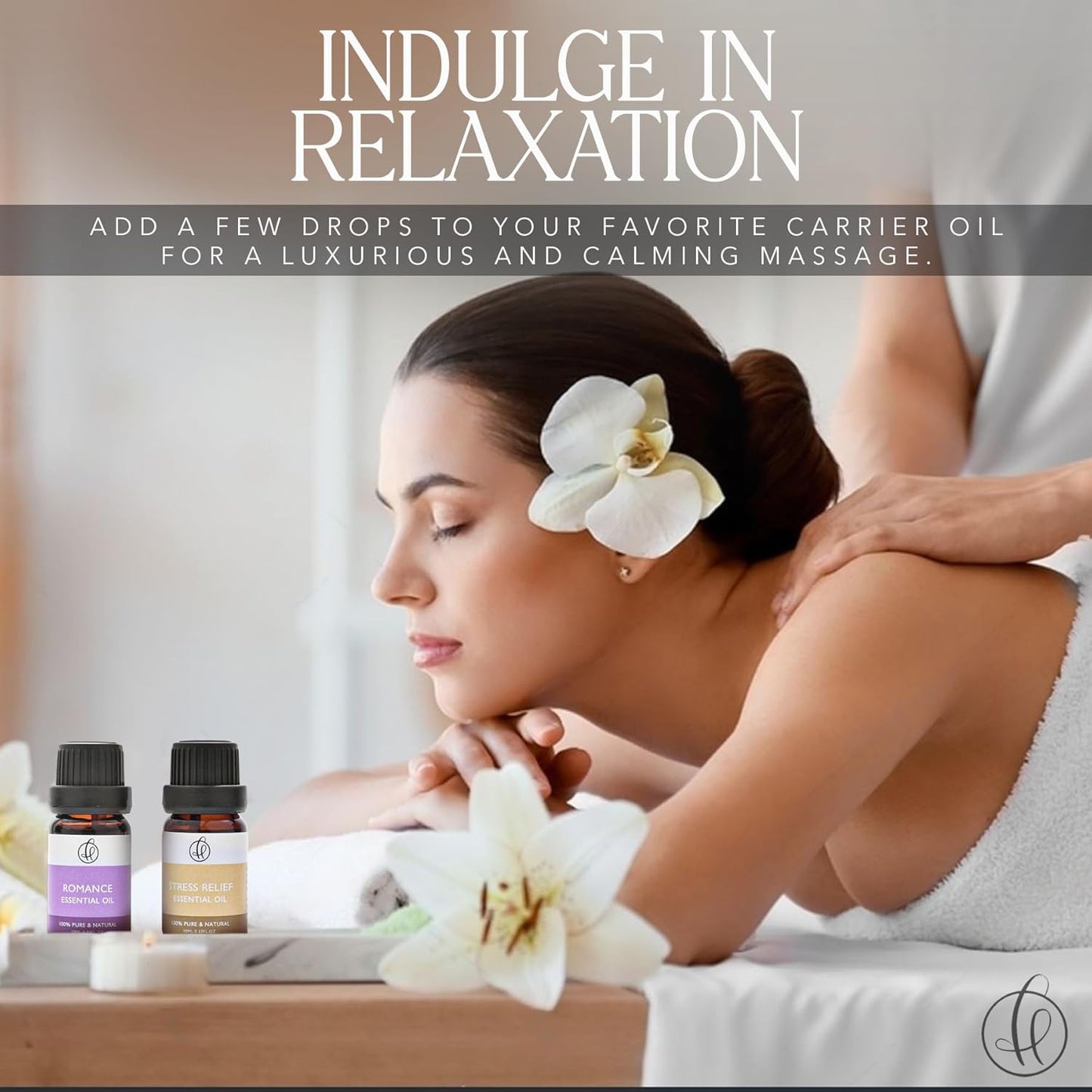 Home Luxury Point - Top 22 Essential Oil Blends – Gift Set - 100% Pure Natural - Pack of 6x10ml Premium Aromatherapy Oils for Diffuser, Oil Burner and Massage-Therapeutic and Relaxing Fragrance - Calm