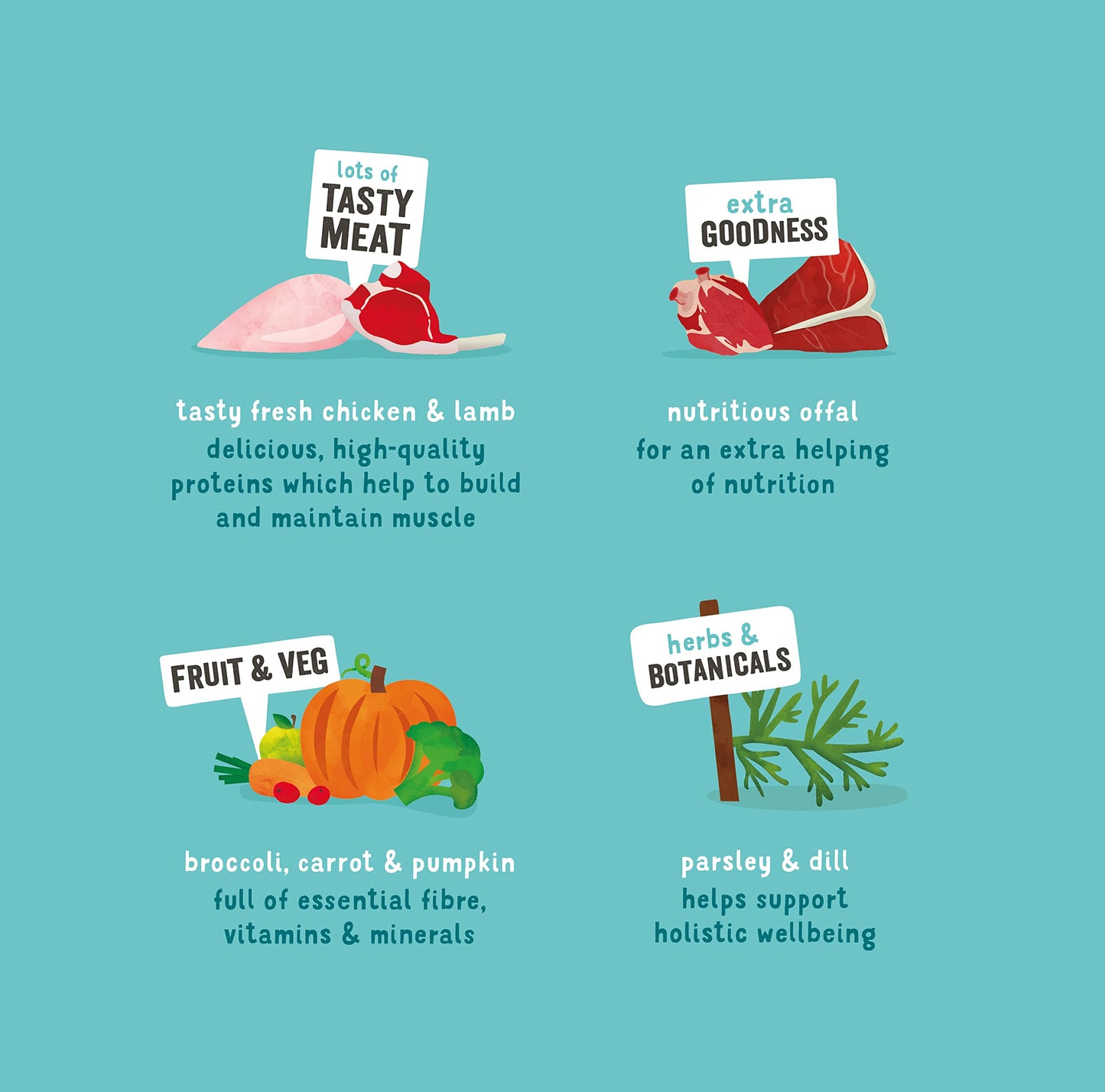 Edgard Cooper Grain-Free Wet Dog Food for Adult Dogs, (11 x 150g), Natural Dogs Food in Cup with Fresh Meat & Amino Acids, Gluten-Free, High Protein