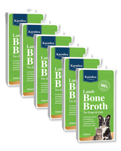 Chicken Bone Broth for Dogs & Cats - Free Range | 100% Real & Natural Liquid Bone Broth for Pets | High in Collagen & Protein for Healthy Joints, Gut, Digestion, Skin & Sickness Recovery