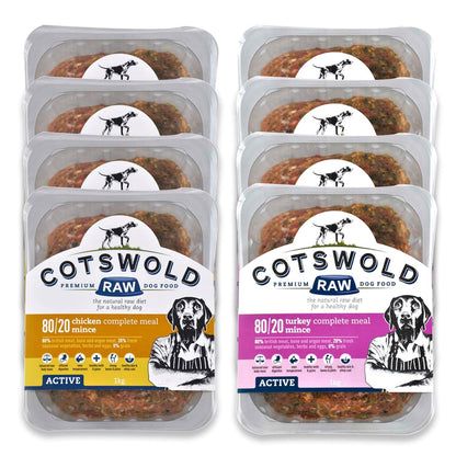 Raw Dog Food Active 80/20 Mince 7kg