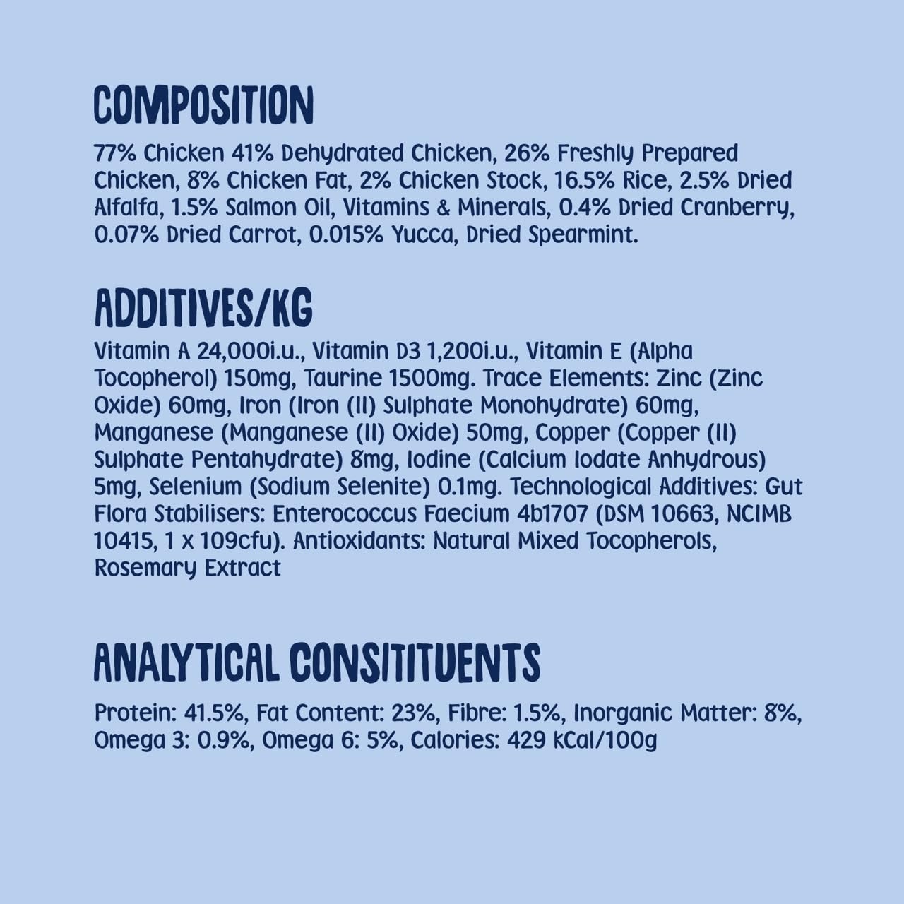 Scrumbles All Natural Dry Cat Food With 75% Chicken and Fresh Salmon, High Protein Food for Adults And Seniors