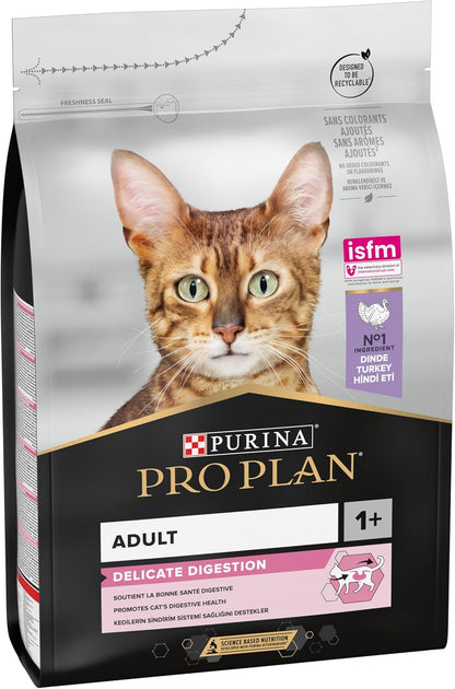 Adult Delicate Digestion Turkey Dry Cat Food 3kg