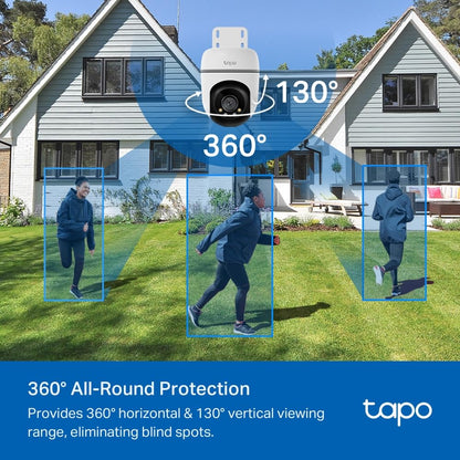 Pan/Tilt Smart Outdoor Security Camera