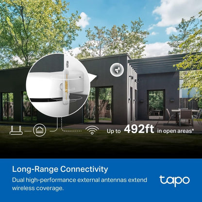 Pan/Tilt Smart Outdoor Security Camera