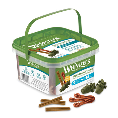 Variety Box Dental Dog Chews Small Size 56 Pieces