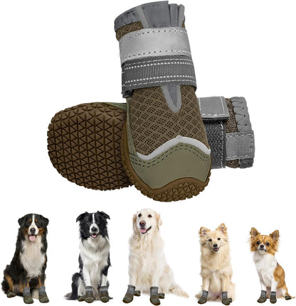 Breathable Dog Boots Paw Protector 2pcs