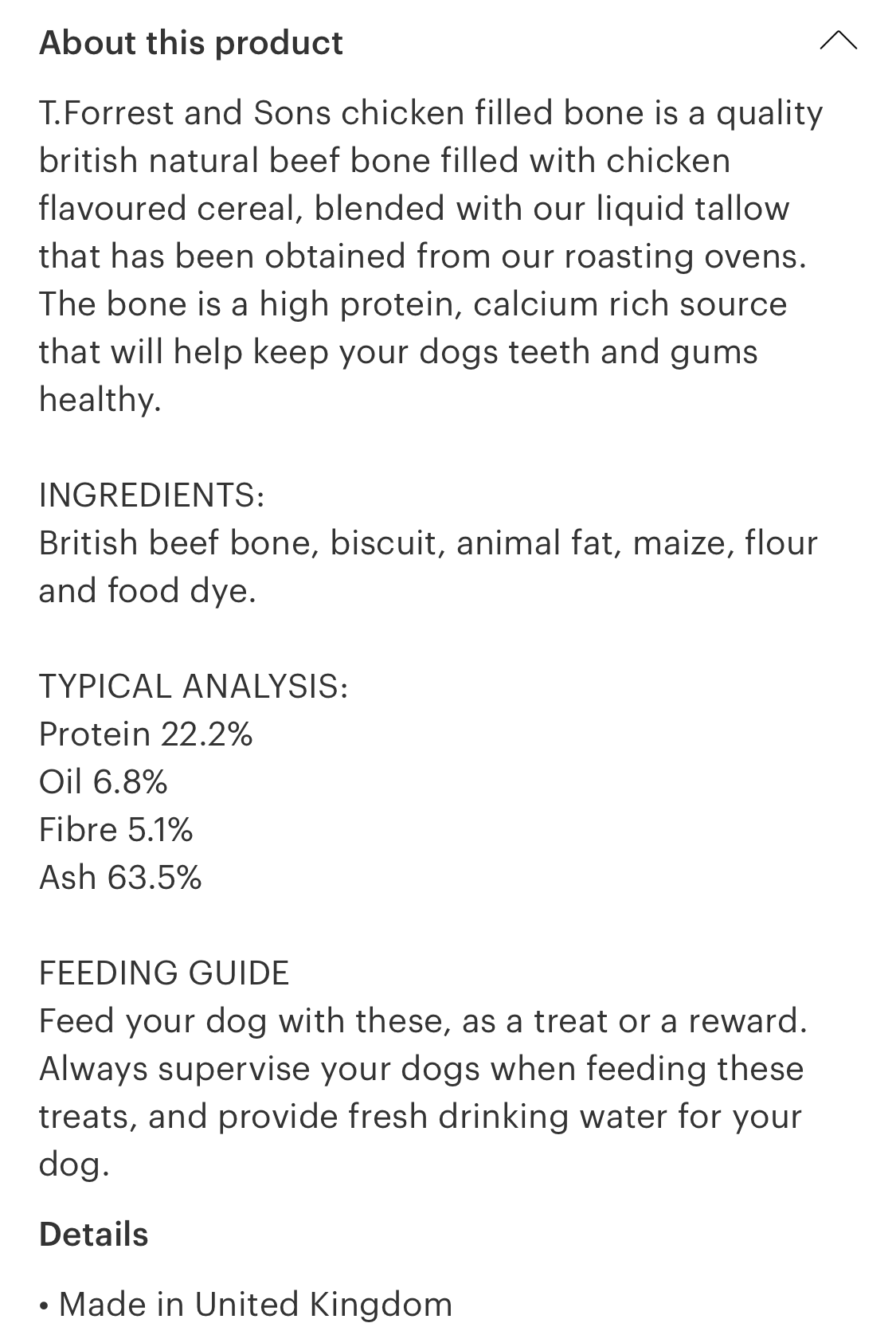 Filled Bones (chicken) - Sayby’s Sanctuary 