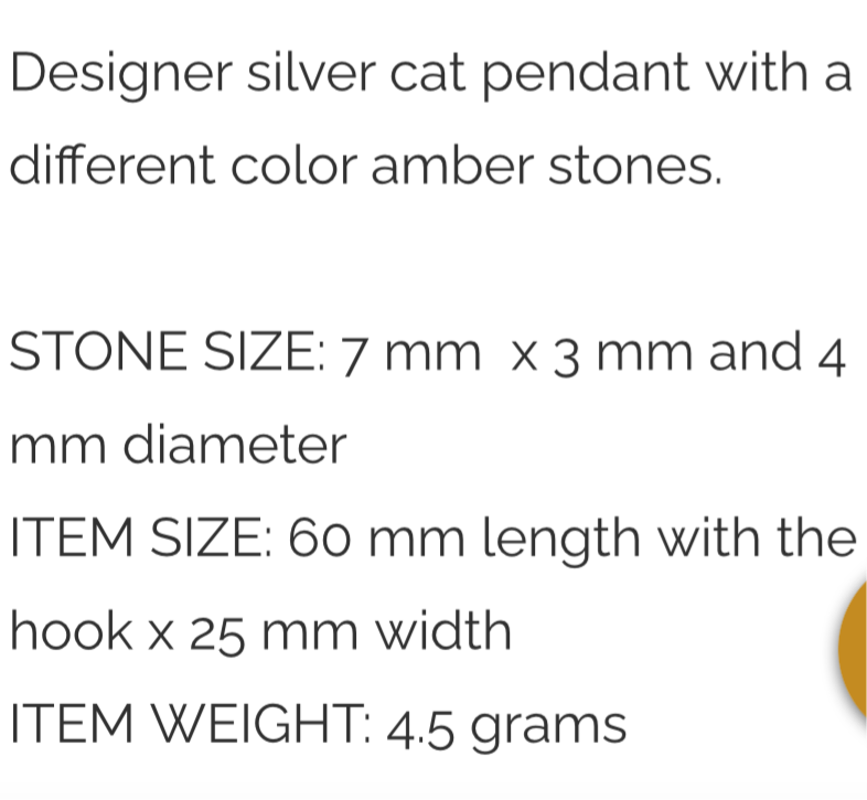 Multi-coloured Amber Sterling Silver Pendant. FREE DELIVERY - Sayby’s Sanctuary 