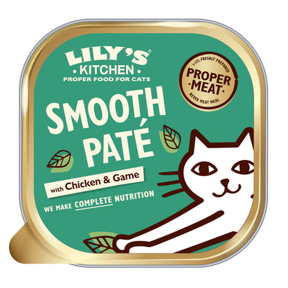 Smooth Paté Selection Adult Cat Food 4 x (8 x 85g)