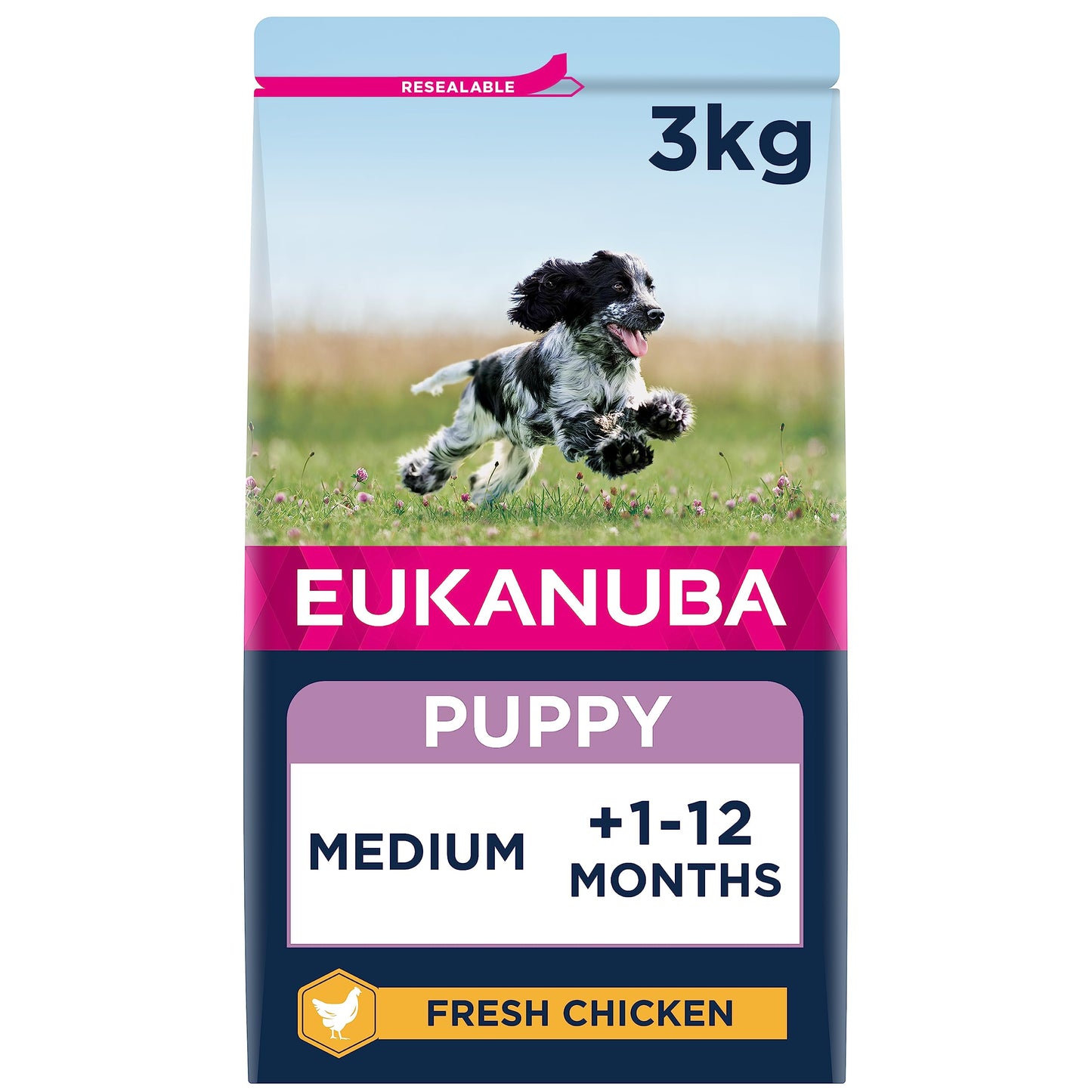 Eukanuba Grain Free Complete Dry Dog Food for Puppy Small and Medium Breeds