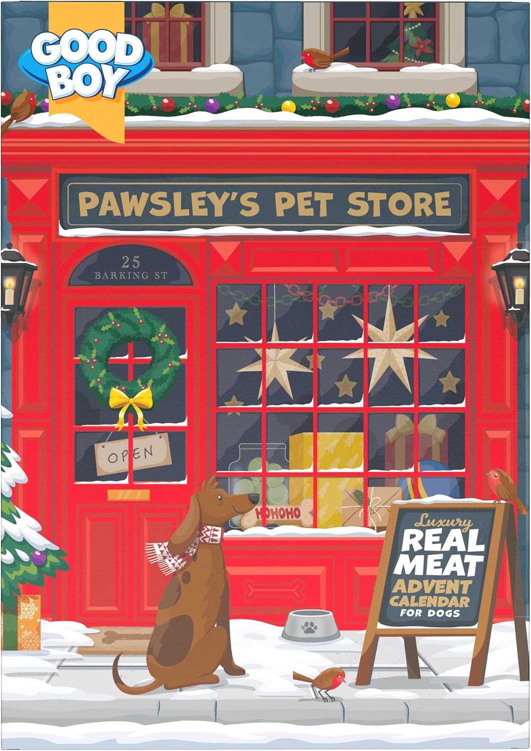 Good Boy Luxury Real Meat Advent Calendar for Dogs 300g