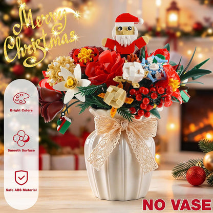 SANHSEHOME Flower Bouquet Advent Calendar 2026, 24-Day Christmas Countdown